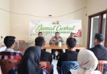 Dengarkan Keluhan Masyarakat Melalui Jumat Curhat, Agenda Rutin Kapolres Pasangkayu