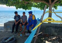 Sat Polairud Polres Pasangkayu Patroli Dan Edukasi Warga Pesisir Pantai Tentang Keselamatan Melaut