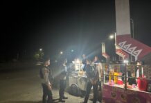 Patroli Malam, Sat Samapta Polres Tana Toraja Aktif Jaga Kamtibmas