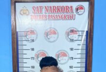 Warga Duripoku Tertangkap Sat Narkoba Pasangkayu Bawa Sabu 1 Gram.