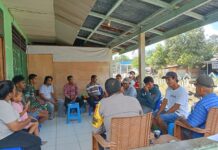 Bhabinkamtibmas Polsek Baras Selesaikan Masalah Perkelahian Warganya Dengan Problem Solving