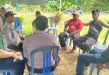 Laksanakan Program Minggu Kasih, Polsek Pasangkayu Serap Aspirasi Masyarakat Gunungsari