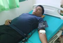 Peduli sesama, Bhabinkamtibmas Polsek Pasangkayu donorkan darah demi Kemanusiaan.