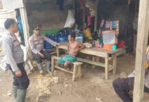 Polsek Pasangkayu Patroli Dialogis Samapai Kepelosok Desa Saluraya