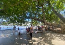 Libur Bersama Hari Raya Idul Adha, Bhabinkamtibmas Polsek Pasangkayu Amankan Obyek Vital Wisata Pantai