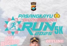 Ayo Warga Pasangkayu! Meriahkan Bhayangkara RUN Sambut HUT Polri ke-79