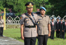 Polres Pasangkayu Laksanakan Upacara Dan Ziarah Makam Pahlawan Untuk Memperingati Hari Bhayangkara Ke-79