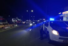 Patroli Blue Light Sat Lantas Polres Pasangkayu Berikan Keamanan Pada Pengendara Di Malam Hari