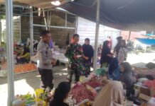 Giat Patroli Dialogis Dan Pengaturan Lalu Lintas Di Pasar Mertajaya