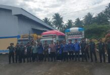 Kapolsek Pasangkayu Hadiri Pelepasan 62 Ton Bantuan Pangan Pemerintah: Wujud Kepedulian untuk Rakyat