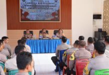 Bhabinkamtibmas Garda Terdepan, Polres Pasangkayu Gelar Anev Kinerja dengan Fokus Jagung sebagai Komoditas Strategis