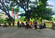 Langkah Tegas di Setiap Sudut Kota: Patroli Jalan Kaki Samapta Jaga Keamanan Pasangkayu”