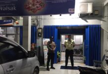 Ciptakan Rasa Aman, Polsek Pasangkayu Gencarkan Patroli Blue Light