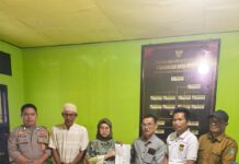 Panen Sawit Jadi Pemicu Konflik Ayah-Anak, Bhabinkamtibmas Polsek Pasangkayu Berhasil Mediasi hingga Damai