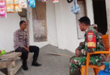 Bhabinkamtibmas Polsek Baras dan Babinsa Kompak Sambangi Warga Batumatoru, Jalin Kedekatan dan Jaga Kamtibmas