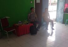 Bhabinkamtibmas Sambang Dan Koordinasi Dengan Aparat Desa Kastabuana, Pererat Sinergi Dan Ciptakan Kamtibmas Kondusif