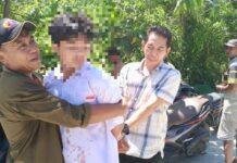 Respon Cepat Polsek Baras Amankan Pelaku Penikaman Guru SMK oleh Siswa