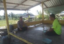 Sambang Dan Himbauan Polsek Sarudu Pererat Sinergi Dengan Warga Desa Taranggi