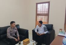 Perkuat Sinergi, Polsek Bambalamotu Sambangi Rutan Kelas IIB Pasangkayu