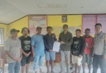 Bhabinkamtibmas Polsek Sarudu Sukses Mediasi Kasus Pencurian Ikan, Konflik Warga Diselesaikan Secara Kekeluargaan
