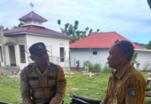 Bhabinkamtibmas Baras Lakukan Sambang Ke Kantor Camat Untuk Pererat Sinergi Dan Silaturahmi