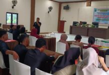 KBO Sat Narkoba Pasangkayu : Kalau Bukan Kalian, Sapa Lagi Yang Akan Menyelamatkan Generasi Kedepan.