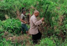 Jumat Bersih, Desa Berseri: Bhabinkamtibmas Baras Ajak Warga Jaga Kamtibmas Lewat Aksi Nyata”