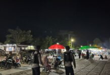 Warga Tenang, Keamanan Terjaga: Patroli Malam Sat Samapta Pasangkayu Berjalan Efektif