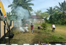 Personel Polres Pasangkayu dan Polsek Jajaran Gelar Kerja Bakti, Wujudkan Lingkungan Bersih dan Nyaman