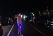 Polsek Bambalamotu Amankan Pesta Pernikahan di Desa Randomayang, Acara Berjalan Lancar