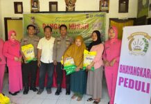 Gerakan Pangan Murah Polres Pasangkayu Hadir di Kalukunangka, Warga Berbondong-Bondong Datang