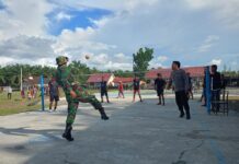 Bhabinkamtibmas Polsek Baras Ikut Meriahkan Lomba HUT RI ke-80 Bersama Warga Desa Lelejae