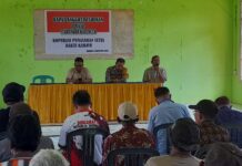 Musyawarah Desa Karave Bahas Antisipasi Pencurian Buah, Bentuk Satgas Penjagaan Kebun