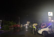 Patroli Malam Satlantas Polres Pasangkayu: Terangi Kota dengan “Blue Light Patrol” untuk Ciptakan Rasa Aman