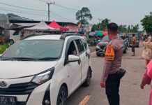 Polsek Bambalamotu Amankan Pesta Pernikahan Warga, Wujudkan Rasa Aman dan Nyaman