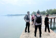 Sat Samapta Polres Pasangkayu Patroli Dialogis di Objek Wisata Saat Libur Akhir Pekan