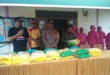 Polres Pasangkayu Hadirkan Gerakan Pangan Murah, Warga Sarudu Antusias