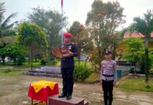 Polri dan Masyarakat Bersatu Kobarkan Semangat Merah Putih di Bumi Bambalamotu”