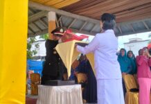 Sang Merah Putih Berkibar di Bulutaba: Kasi Humas Polres Pasangkayu Pimpin Upacara HUT RI ke-80 dengan Semangat Persatuan