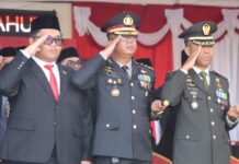 Kapolres Pasangkayu Bersama Forkopimda Kobarkan Semangat Persatuan pada Upacara Detik-Detik Proklamasi HUT RI ke-80″