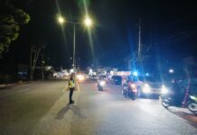 Blue Light Patroli Satlantas Polres Pasangkayu Wujudkan Kehadiran Polri Di Tengah Masyarakat