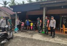 Polres Pasangkayu Bersama TNI Gelar Patroli Skala Besar, Jaga Kondusifitas Wilayah