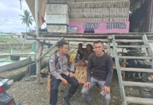 Bangun Komunikasi dan Edukasi, Polsek Baras Sambangi Desa Bambakoro