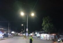 Blue Light Patrol Satlantas Polres Pasangkayu Jaga Kamtibmas Dan Kelancaran Lalu Lintas
