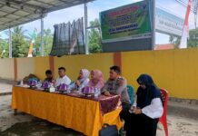 Rembug Stunting Randomayang: Polsek Bambalamotu Ajak Jaga Kamtibmas dan Kesehatan Anak