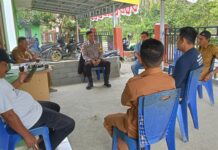 Sambang Dan Koordinasi Di Desa Kalola Demi Ciptakan Kamtibmas Kondusif