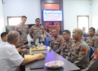 Audit Kinerja Itwasda Polda Sulbar Tahap Ii T.A 2025 Di Polres Pasangkayu Berjalan Lancar
