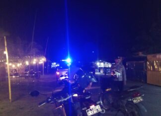 Blue Light Patrol Polsek Sarudu, Wujud Kehadiran Polisi di Tengah Masyarakat Demi Harkamtibmas yang Kondusif