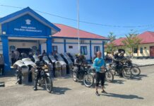 Personel Polres Pasangkayu Tingkatkan Kesiapsiagaan Melalui Latihan Dalmas