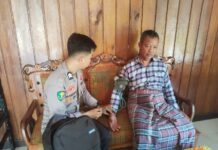 Si Dokkes dan Si Propam Polres Pasangkayu Peduli, Gelar Pemeriksaan Kesehatan Personel Sakit